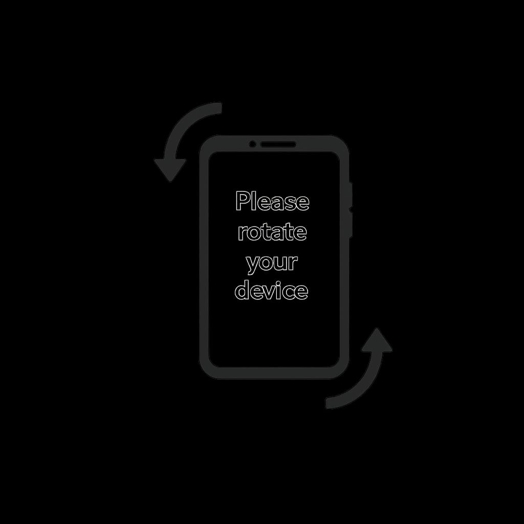 Please rotate your device